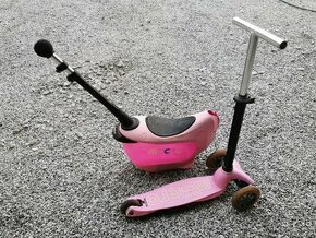 Prodám dětské odrážedlo/koloběžku MICRO MINI2GO DELUXE PINK