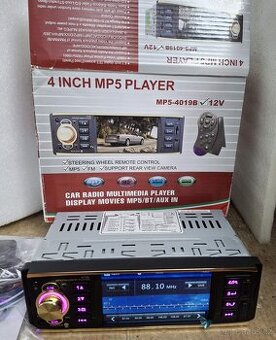 Autorádio s 4.1" displej, USB BT SD