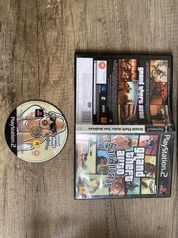 PS2 Grand Theft Auto San Andreas GTA
