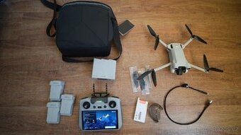 DJI Mini 3 Pro - Fly More Combo, výška 500m – 17 900 Kč