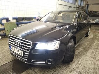 Audi A8L 4,2 Tdi Quattro koupeno v ČR, první majitel 2012