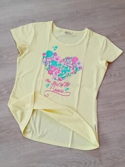 HEZKÉ DÁMSKÉ TRIČKO - vel.164/170 / L / zn.Leuro