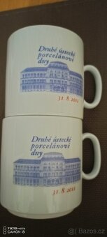 Sběratelské hrnky 1+1 ,porcelánka Dubí - 1