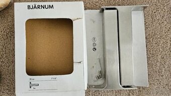 Hliníková konzola polička IKEA EKBY BJÄRNUM 19cm