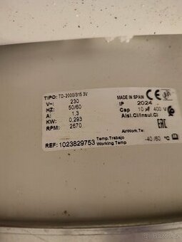 Motor k digestoři: TD2000/315 3v - 1