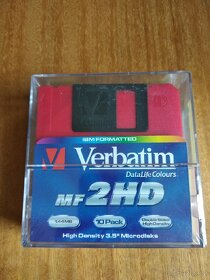 Diskety 2HD BASF - EMTEC a Verbatim a SONY - 1