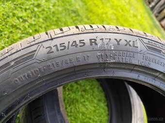 2ks Pneumatik Barum bravuris 5, 215/45R17 91Y, letní - 1