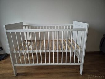 NANNA Cot ELLE 120 x 60 cm White