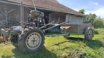 Fréza, malotraktor domácí výroby ČZ 175