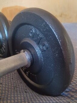 Na predaj: 2× nakladacia činka LIFEFIT – 2×20 kg - 1