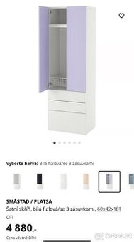 Šatní skříň Ikea