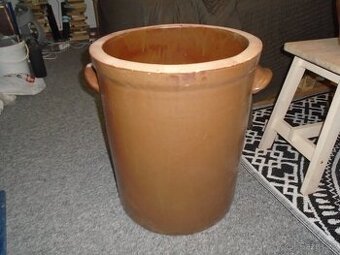 Značený kameninový zelák, sud, kadečka - 65L