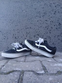 👟Stylové dětské Vans boty vel. 38–39 – černobílé