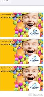 Vstupenky Aqualand Moravia