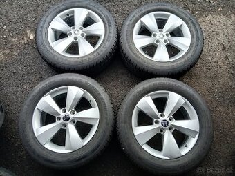 Sada Orig Alu kol Škoda 215/65R17 zimní