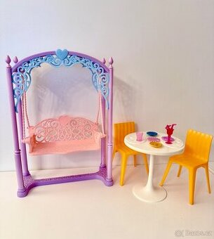 Barbie zahradní nábytek