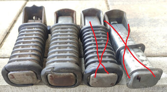 Jawa 350/634, 250/623, 350/633 Bizon, Californie - stupačky