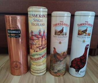 4x plechovka od alkoholu - whiskey