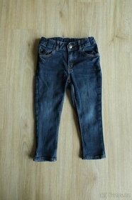 Džíny H&M vel. 92 pro holčičku - tmavě modré