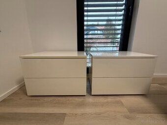 2x kvalitní noční stolek / komoda / botník - 1