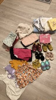 Sada holčičího obleceni velikost 80 a 86/92