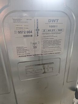 Dvouplášťová nádrž na olej