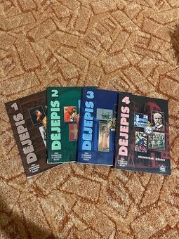 učebnice Dějepis pro gymnázia a střední školy, 1.-4. díl