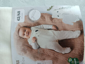 Set dupačky a body dlouhý rukáv 62/68