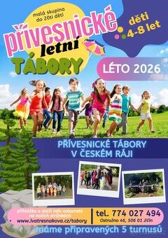 Letní příměstské tábory u Jičína