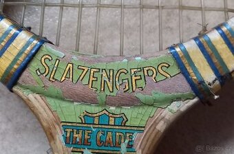 Stará retro tenisová raketa