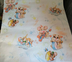 Papírové tapety dětský motiv - nové