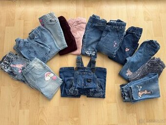 Balík oblečení holka, velikost 86-92