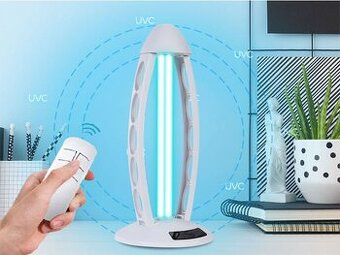 Germicidní UV-C dezinfekční lampa s ozónem - ničí COVID