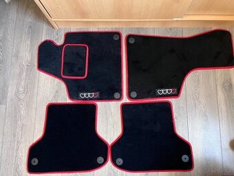 Velurové koberce pro Audi A3/S3 8P 2003-2013