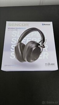 Bezdrátová náhlavní sluchátka Sencor s ANC