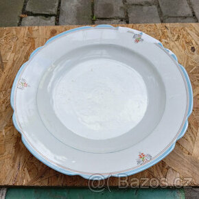 Porcelánový talíř, karlovarský A.C. ANGER AICH