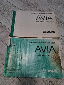 Katalog náhradních dílů Avia A21 a31 turbo Rejstrik