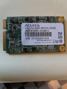 pevný disk Adata mSATA SSD 32G ASP310MS-32GM-C