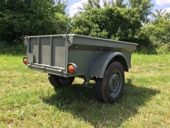 Přívěsný vozík vojenský typu Jeep/Bantam, r. v. 1955