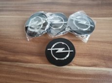 středové krytky opel 64mm nebo 59mm černé stříbrné