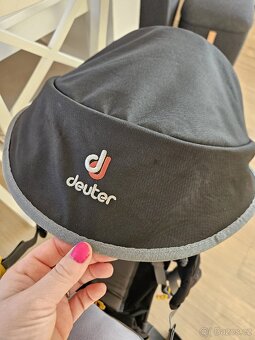 Dětské nosítko krosna Deuter Kid Comfort 1 včetně pláštěnky