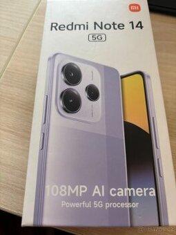 Xiaomi Redmi Note 14 5G 8GB/256GB Black Nové
