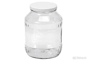Zavařovací sklenice 1,7l se závitem vč. víčka