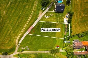 Prodej nádherné stavební parcely s výhledem 1702 m2, v Choco