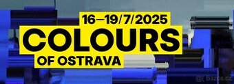 4denní vstupenka na Colours of Ostrava