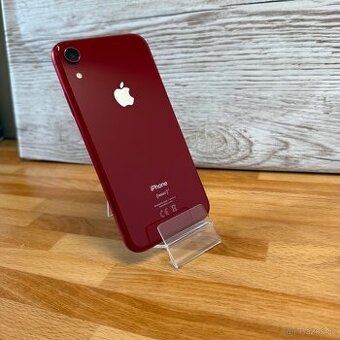iPhone XR 64GB, červený (12 měsíců záruka)