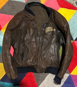 MAUI KOŽÁRNA 100% LEATHER PÁNSKÁ KOŽENÁ OBOUSTRANNÁ BUNDA XL