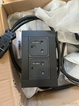 Zásuvka Netbox Style 2M - 2x 230V TYP G (GB) 12 ks