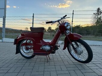 Jawa 50 555 Deluxe TP a SPZ - originální stav – Patina