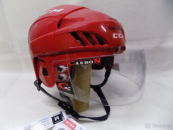 Hokejová helma CCM FL 40 (vel.M) + plexi Carbon Speed - NOVÁ